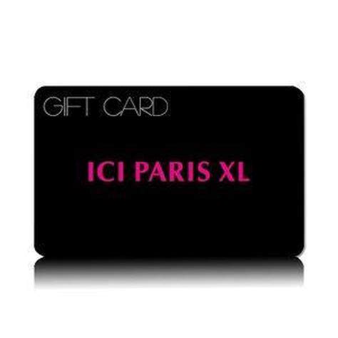 ici paris gift card.